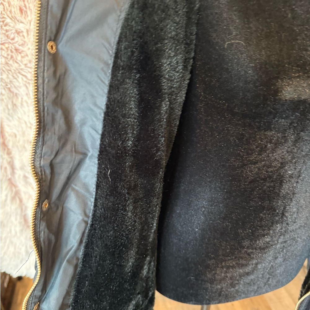 Haute Monde Black Quilted Puffer Jacket - Picture 4 of 13